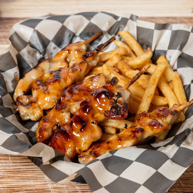 Chicken Skewers.