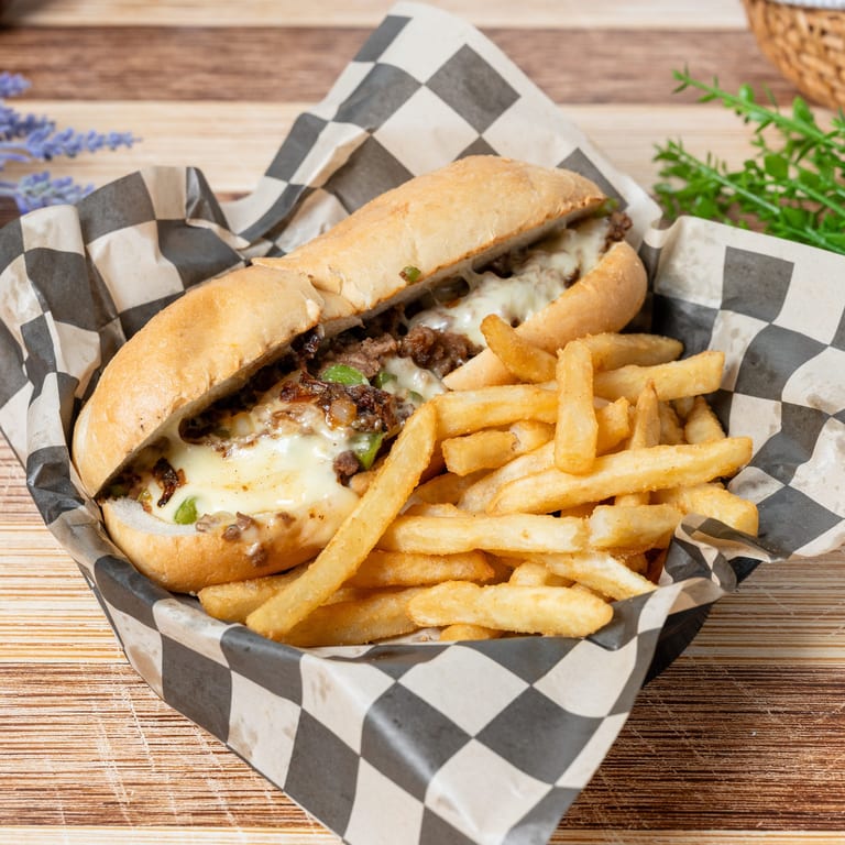 Indulge in Our Cheesesteak