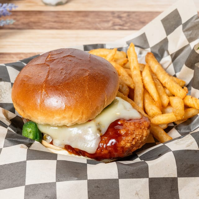 Southwest Jalapeno Chicken Sandwich.