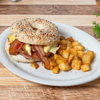 Bacon Egg And Cheese Bagel